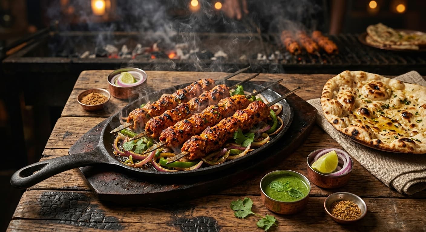 Speisen aus dem Tandoor-Ofen